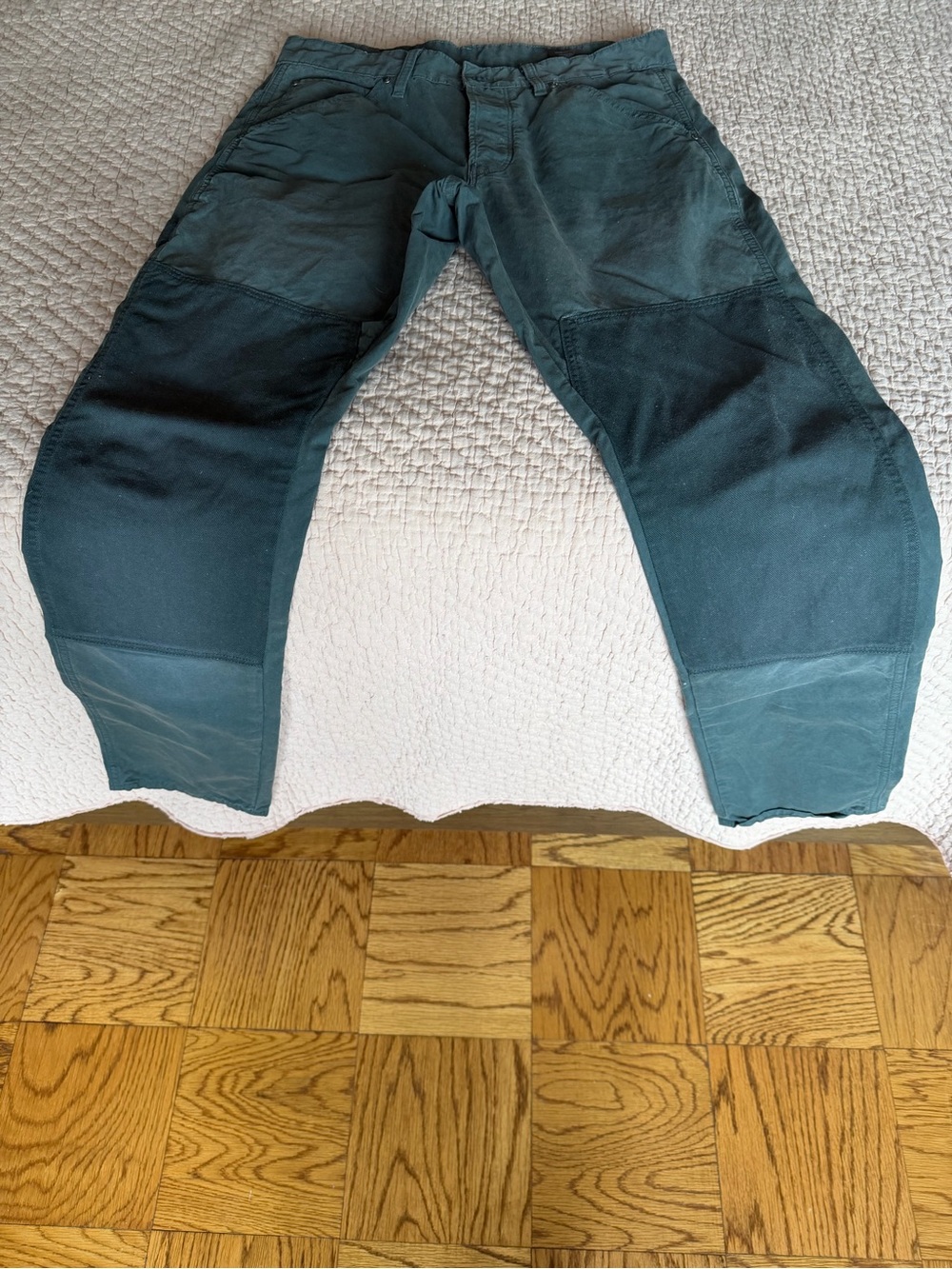 G-Star Dark Teal Patchwork Jeans